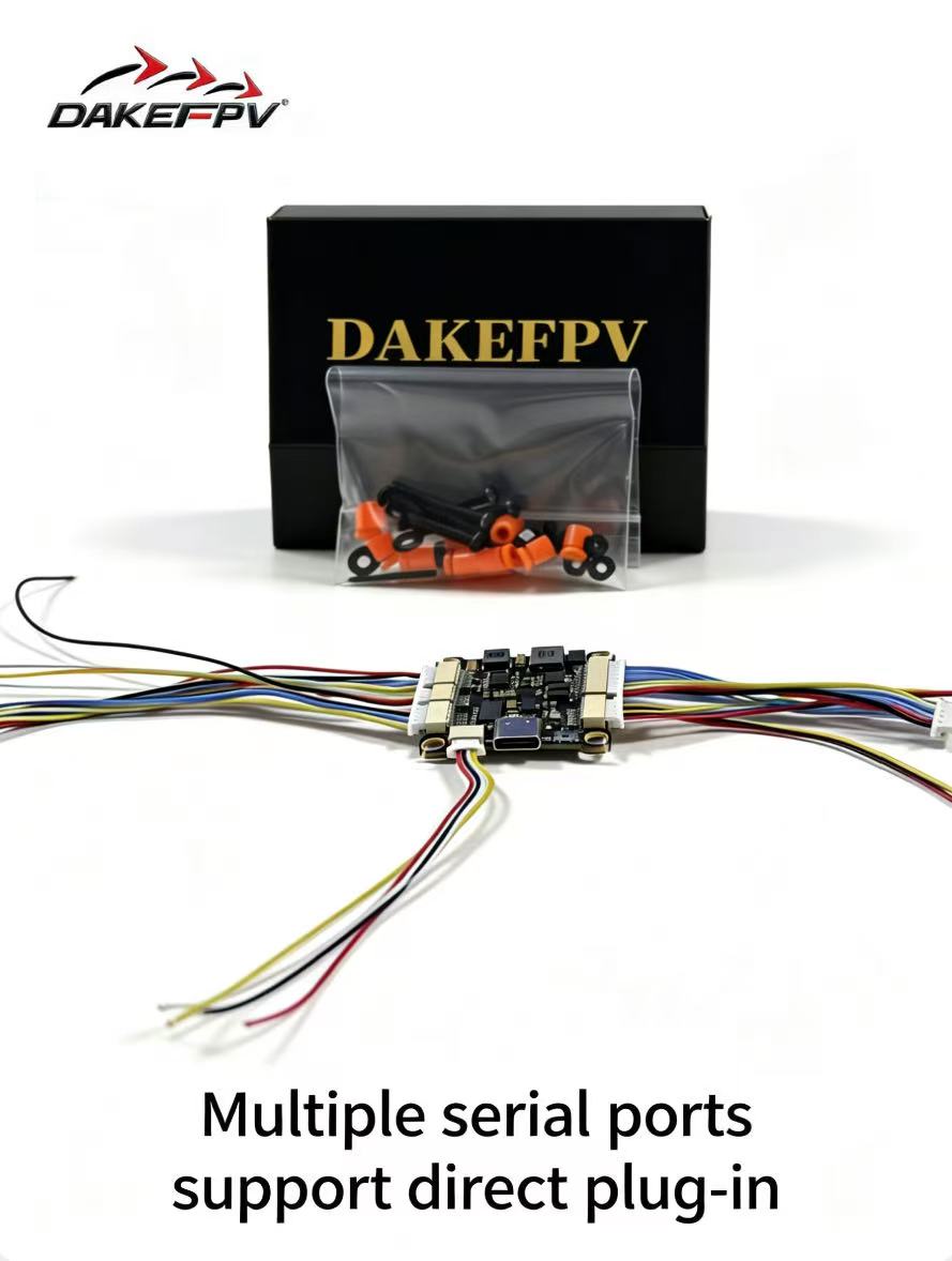 Drone Racing Flight Controller - DAKEFPV H743 Pro Flight Controller Bluejay