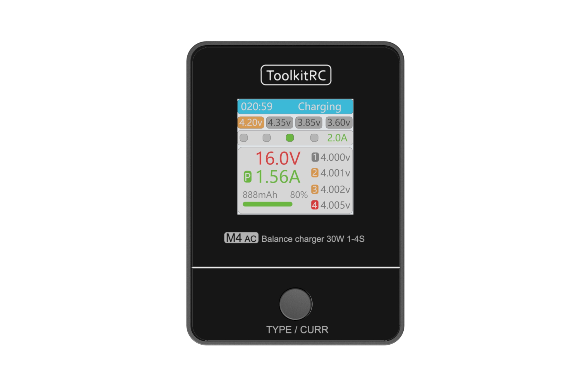 ToolkitRC M4AC 30W LiPO LiFE L - Drone Racing Charger 评论和价格